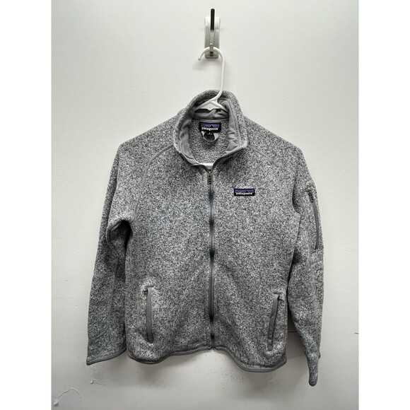 Patagonia Womens Gray Better Sweater Fleece Jacket Full Zip Size Small - Picture 1 of 7